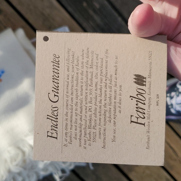 Vintage 80s Faribault Woolen Mills Embroidered Christmas Tree Wool Blanket - Picture 6 of 11